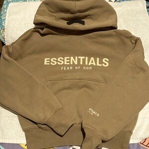 Essentials Fear Of God Kids Hoodie